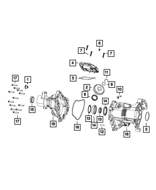 « 68226166AA – Power Transfer Unit : Joint pour Mopar Image »