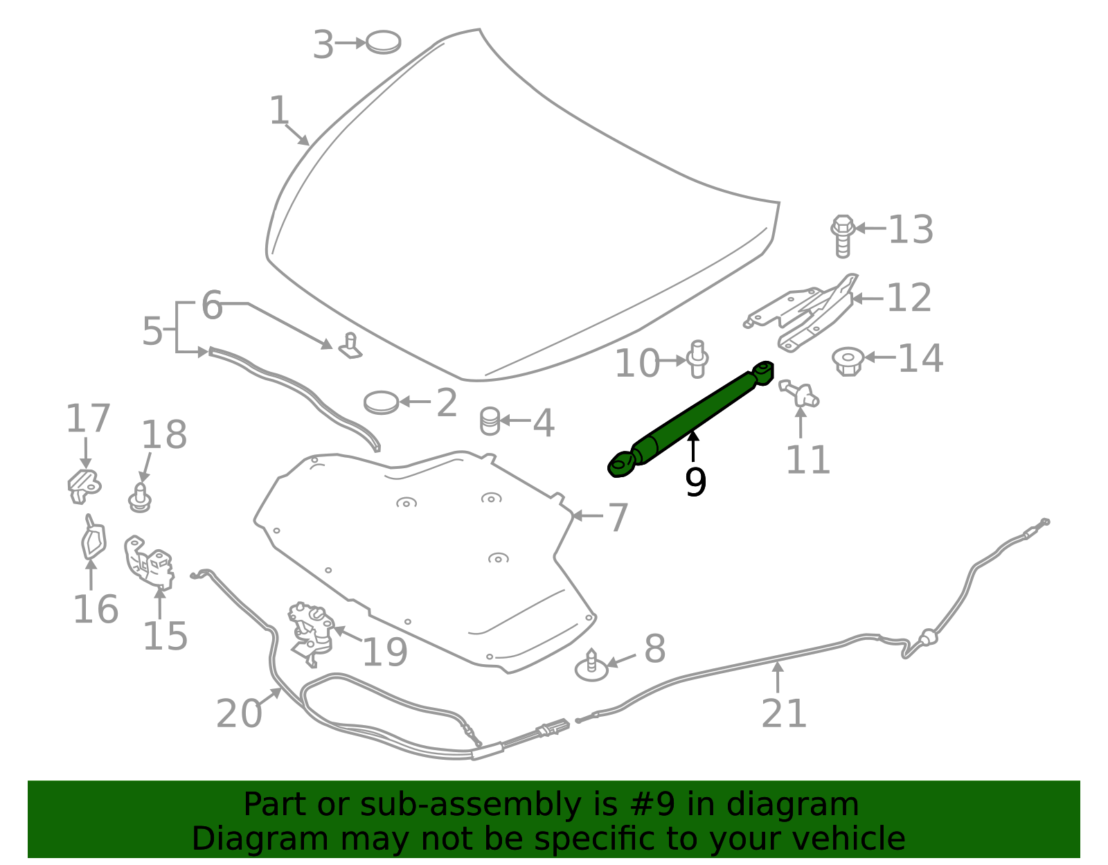 2017-2022 INFINITI Q60 Support Cylinder 654705CA1A | Faulkner Infiniti ...