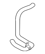 1370A190 - Belts &amp; Cooling: Radiator Coolant Hose for Mitsubishi Image