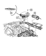 5038040AB - Fuel: Air Cleaner for Mopar Image