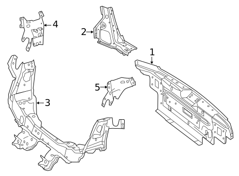 Rear Body for 2016 Mercedes-Benz E63 AMG S #0