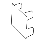 51117898120 - Body: Tow Eye Cap for BMW: 528i, 528xi, 535i, 535xi, 550i, M5 Image