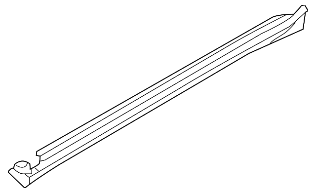 2011-2014 Nissan Maxima Rocker Molding 76851-ZX75A | OEM