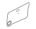 808608B423 - Body: Water Deflector for Nissan: Frontier, Xterra Image