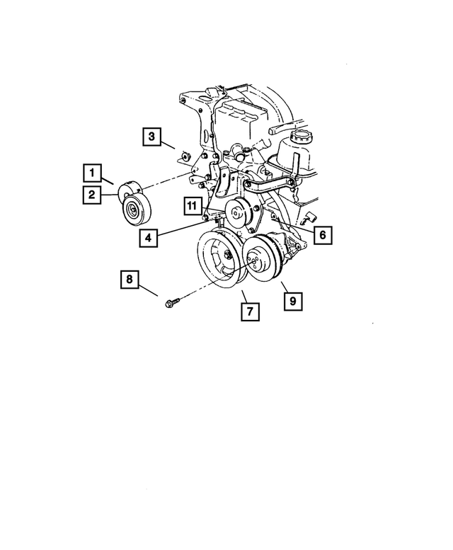 6502280 - Electrical: Hex Head Special Point Screw And Washer for Mopar Image image
