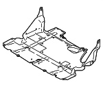 56410FN000 - Body: Splash Shield for Subaru Image