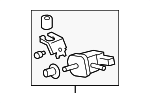 2586038030 - Emission System: Vacuum Valve for Lexus: GS F, GS460, IS F, IS500, LC500, LS460, LS600h, RC F Image