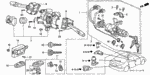 35103S04003 - Electrical/Exhaust/Heater/Fuel: SCREW, RECESSED for Honda Image