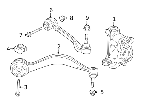 Suspension Components for 2024 BMW 330e xDrive #1