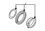 31508860349 - Driveline &amp; Axles: Cv Axle Shaft Seal for BMW Image