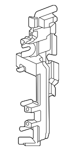 1659325230 - Body: Side Air Baffle for Lexus: RX350h, RX450h+ Image