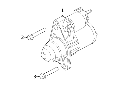 Starter for 2015 Jeep Renegade #0
