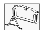 25917853 - Body: Radiator Support for Chevrolet: Silverado 2500 HD, Silverado 3500 HD | GMC: Sierra 2500 HD, Sierra 3500 HD Image