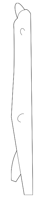 5321730140 - Body: Support Brace for Lexus: GS300, GS400, GS430 Image