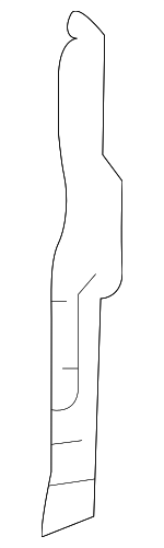 5327430010 - Body: Reinforcement for Lexus: GS300, GS400, GS430, SC430 Image