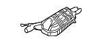 8D0253609CE - Exhaust: Muffler for Audi: A4 Quattro Image