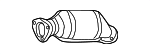 8E0131089DX - Exhaust: Converter for Audi: A4, A4 Quattro Image
