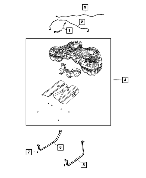 Fuel Tank for 2021 Chrysler 300 #0