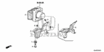57110SZBA12 - Chassis: MODULATOR ASSY., VSA (REWRITABLE) for Honda Image