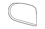 68003714AA - Body: Mirror Glass for Jeep: Patriot Image