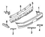 16507973 - Body: Bumper Cover for GM Image
