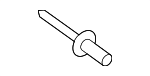 N90465201 - Body: Rear Retainer Rivet for Audi Image