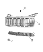 1FW131X8AC - : Radiator Grille for Mopar Image