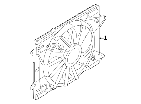 Cooling Fan for 2026 Ford Maverick #0