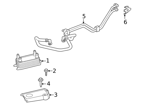 Trans Oil Cooler for 2013 Jaguar XKR #0