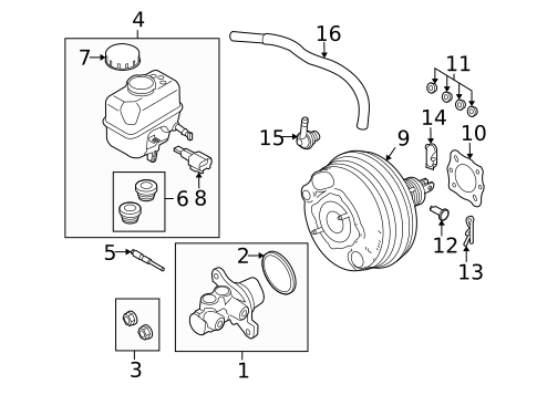 Hardware, Fasteners & Fittings for 2013 Ford Mustang #0