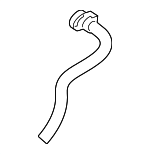 17128605552 - Cooling System: Hose for BMW: i8 Image