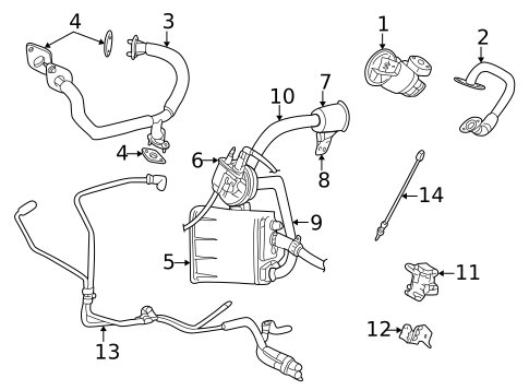 EGR System for 2005 Dodge Stratus #0