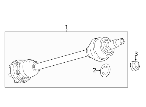 Drive Axles for 2018 Chevrolet Camaro #0