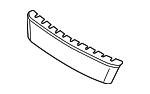 8K08072871QP - Body: License Molding for Audi: A4, A4 Quattro, A5, A5 Quattro Image