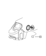 55137352AA - Labels All Vehicle Locations: Unleaded Fuel Only Label for Mopar Image