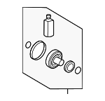 498L5GI000 - Suspension: Inner Boot for Hyundai Image