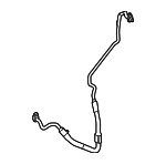 LR131140 - HVAC: Pressure Hose for Land Rover: Defender 110, Defender 90 Image