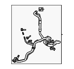LR159458 - HVAC: Evaporator Tube for Land Rover: Defender 110, Defender 130, Defender 90 Image