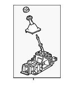 5106256AB - : 2018 Jeep Wrangler - Transmission Shifter for Jeep: Wrangler Image