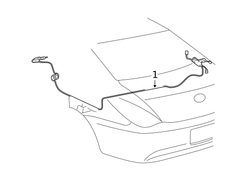 Antenna & Radio for 2005 Toyota Solara #1