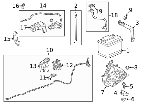 Battery for 2017 Chevrolet SS #0