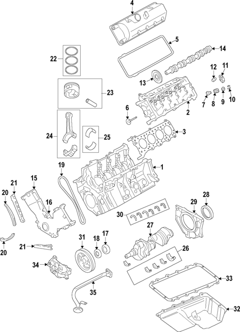 Engine for 2010 Ford F-150 #0
