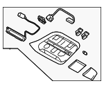 84621FN000JC - : Map Lamp Assembly for Subaru: Crosstrek Image