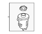PSR13 - Steering: Motorcraftâ„¢ Power Steering Reservoir for Ford Image