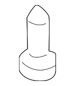 9046705164B0 - Body: Headliner Clip for Scion: iM, tC, xB | Toyota: 4Runner, Corolla, Corolla iM, FJ Cruiser, Matrix, Prius, Prius C, Prius Plug-In, Prius V, RAV4, RAV4 Prime, Venza, Yaris Image