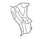 4687SJAA00ZZ - Body: Lower Extension for Acura: RL Image