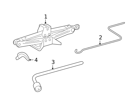 Jack & Components for 2012 Toyota Venza #0