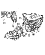 4471933 - Automatic Transaxle 4 Speed: Drive Plate Backing Plate for Mopar Image