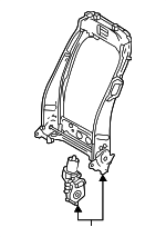 710130E070 - Body: Seat Back Frame for Lexus Image