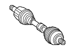 2473503104 - Driveline &amp; Axles: Cv Axle Assembly for Mercedes-Benz Image
